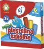 Plastelina dla dzieci szkolna AS zestaw 6 kolorów 303219001 ASTRA